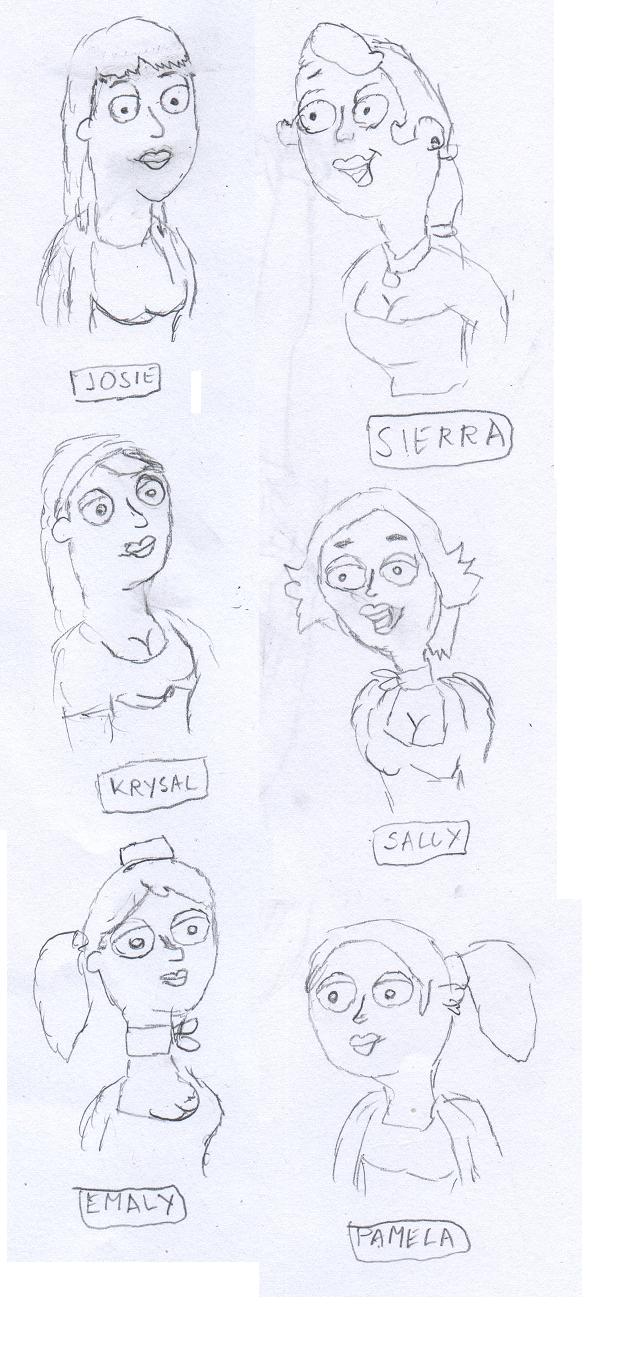 Total Drama Girls base 3 by RockyRock76 on DeviantArt