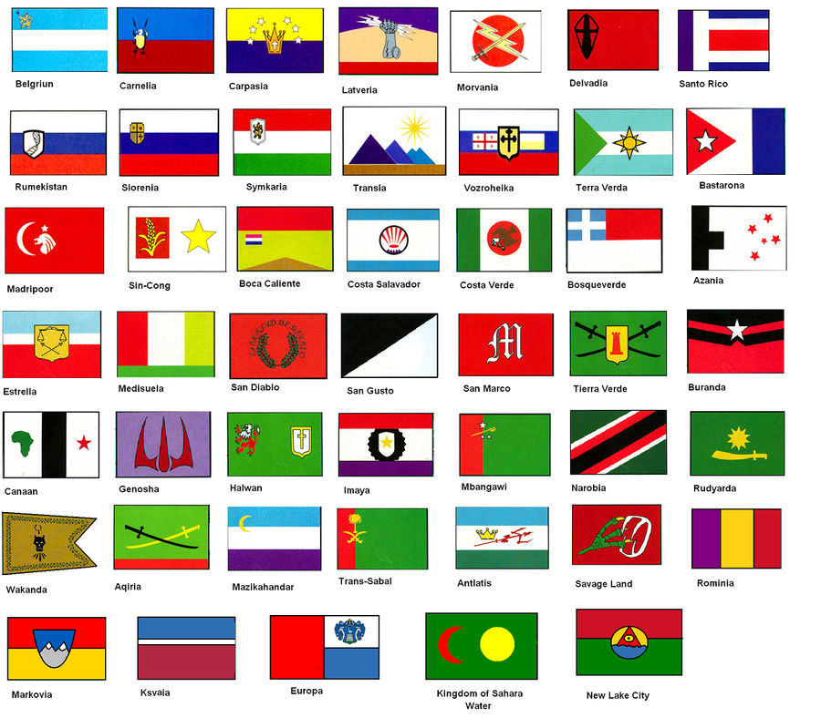 Flags by RockyRock76 on DeviantArt