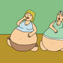 Lori and Leni Full Bellies