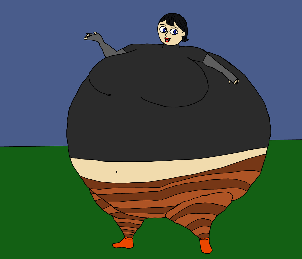 Mha Roly Poly Roly Poly Mavis by RockyRock76 on DeviantArt