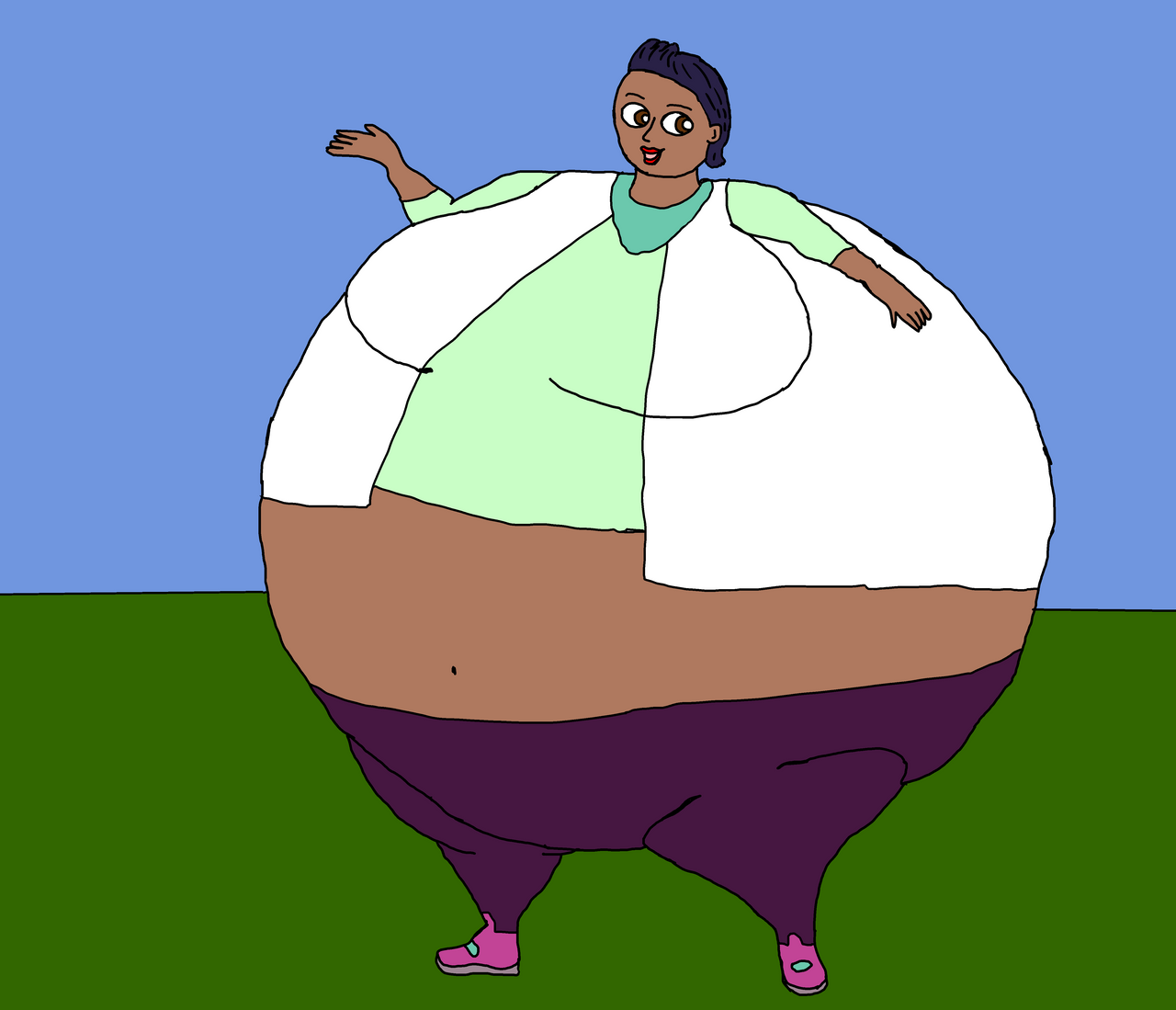 Pixelated Roly Poly Roly Poly Chloe by RockyRock76 on DeviantArt