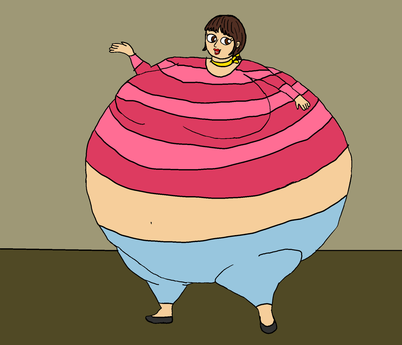 Roly Poly Fiona by RockyRock76 on DeviantArt