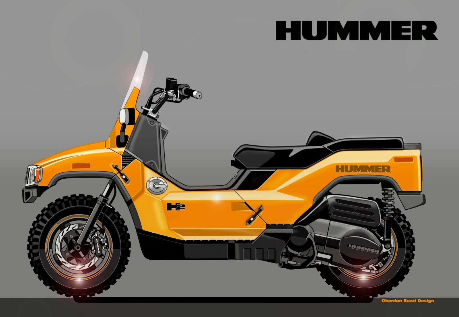 HUMMER  Scooter H2