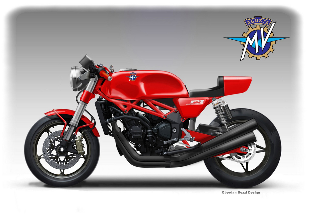 MV AGUSTA  F4 CAFE' RACER CONCEPT