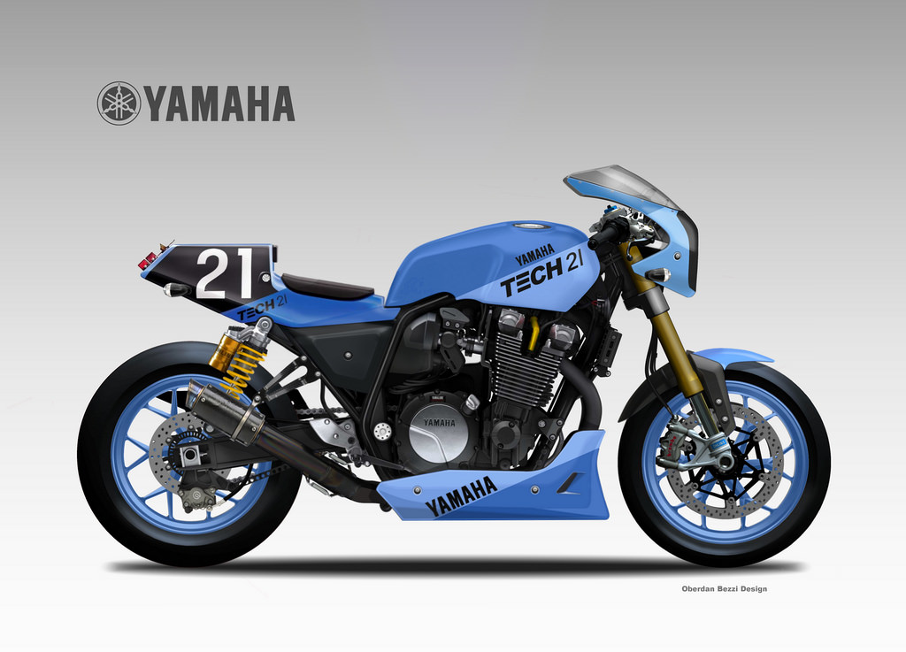 YAMAHA XJR 1300 YARD BUILT  TECH 21