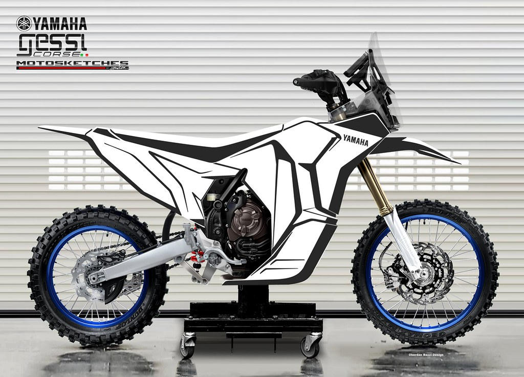 YAMAHA TENERE' 700 RALLY RACER DESIGN DEVELOPMENT by obiboi on DeviantArt
