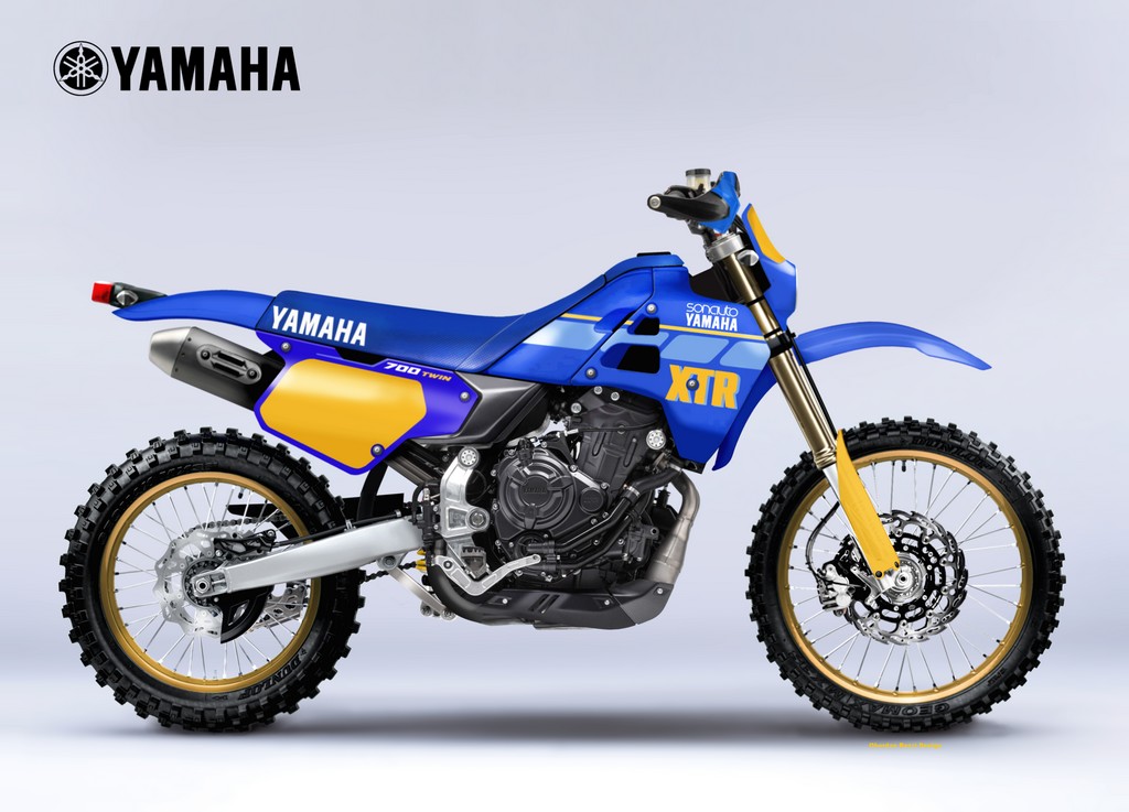 YAMAHA XTR 700 TWIN by obiboi on DeviantArt