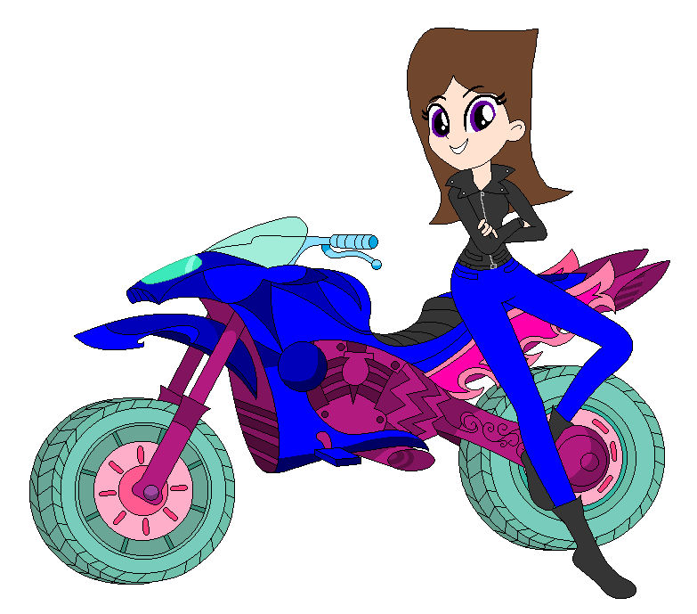 Biker Violet Muto by CartoonFanBoy1991 on DeviantArt