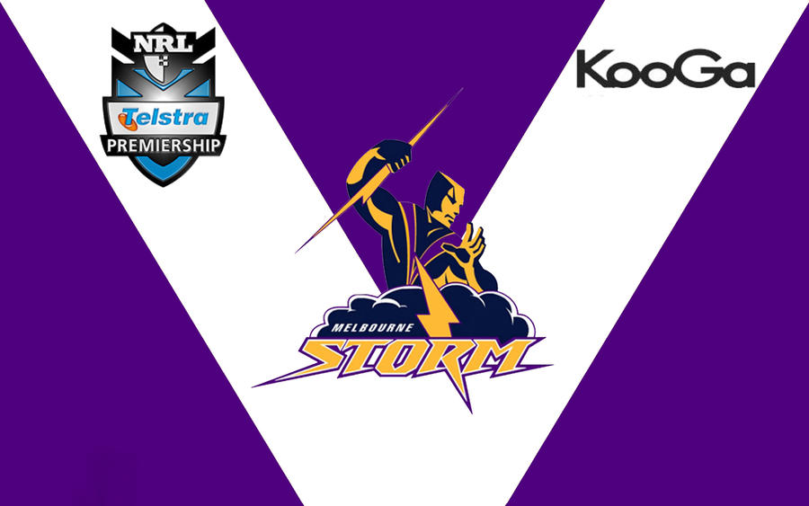 Melbourne Storm Logo Wallpaper By Sports Star On Deviantart