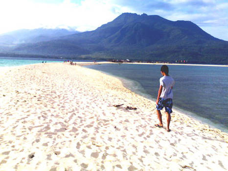 beach walk