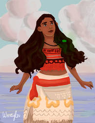 Moana fan art