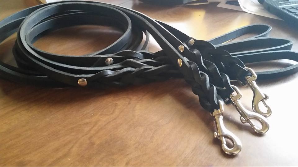 Leashes 1/2 inch Black