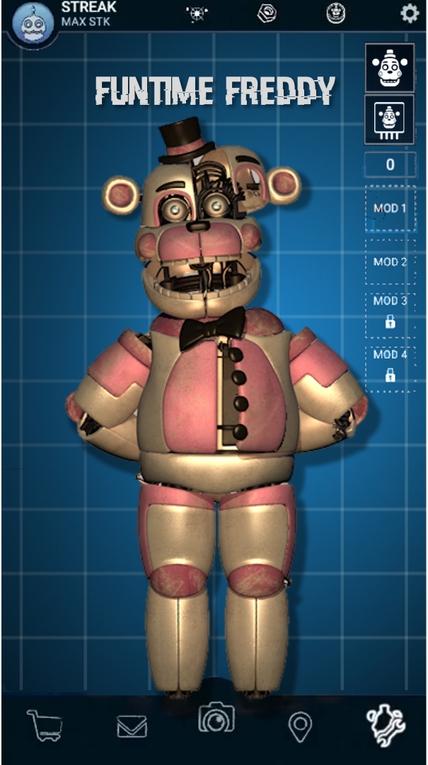 C4DFNAF: Funtime Freddy in FNAF AR by Slaughtrap on DeviantArt