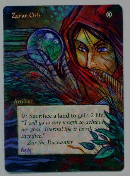 Globo di Zur / Zuran Orb | Magic: the Gathering Carte Globo di Zur / Zuran Orb | Magic: the Gathering Carte