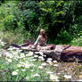 Lady of Shalott Sculpture