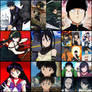 Best Black Hair Anime Characters Part 2