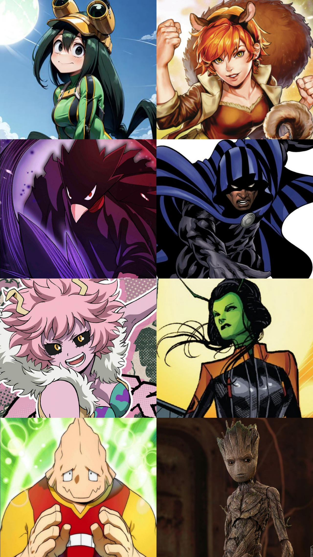 Labrotha Mha MHA Characters as Marvel Part 3 by OtakuFanBoy20 on DeviantArt