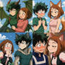 IzuOcha Flirting Each Other Demihuman Style