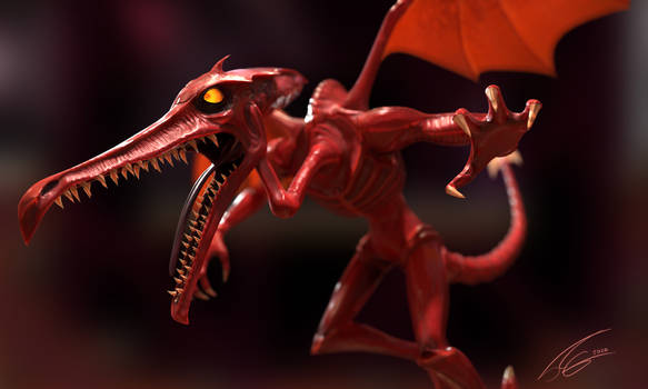 Ridley - Super Metroid (RIGGED)