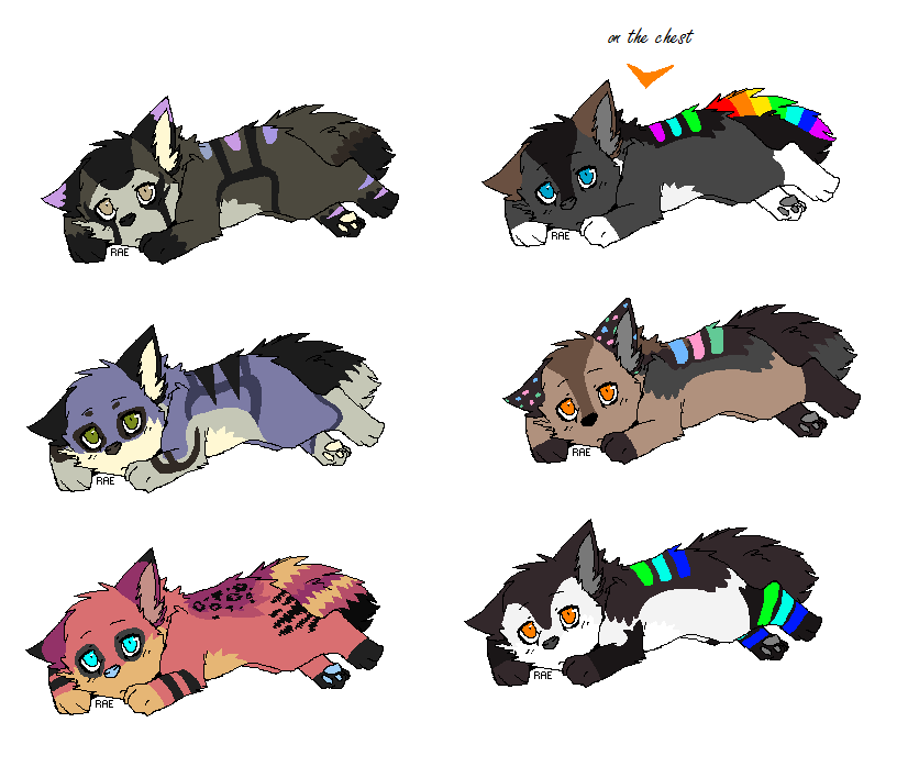 Pups for NightmareAdoptables (1)