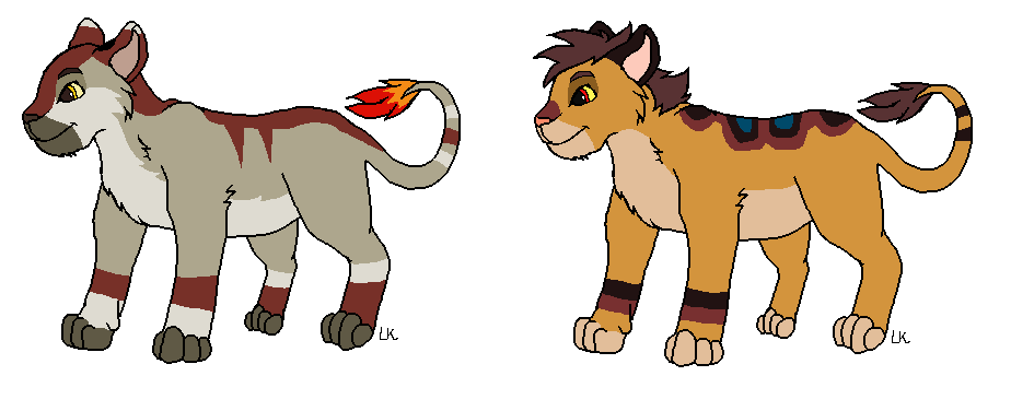 Lion adoptables