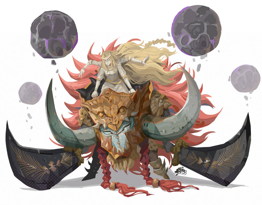 Radahn by DemonG3 on DeviantArt