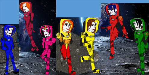 My favourite Astronaut Sodor Girls by SUP-FAN by steamanddieselman