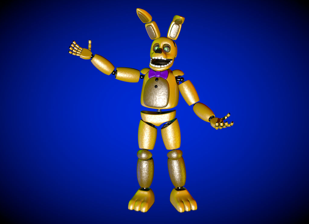 SpringBonnie V3 Finished by Argencraft on DeviantArt