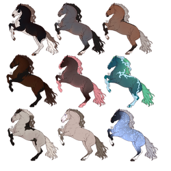 Natural and Unatural horse designs