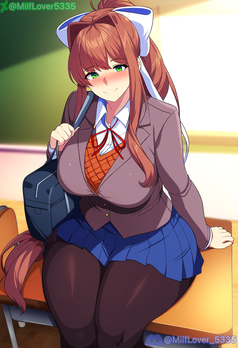 Monika DDLC By MilfLover5335 On DeviantArt monika-ddlc-by-milflover5335-on-deviantart