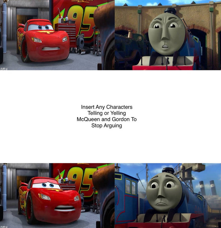 Who tells McQueen and Gordon to stop Arguing by ShaneProductions198 on ...
