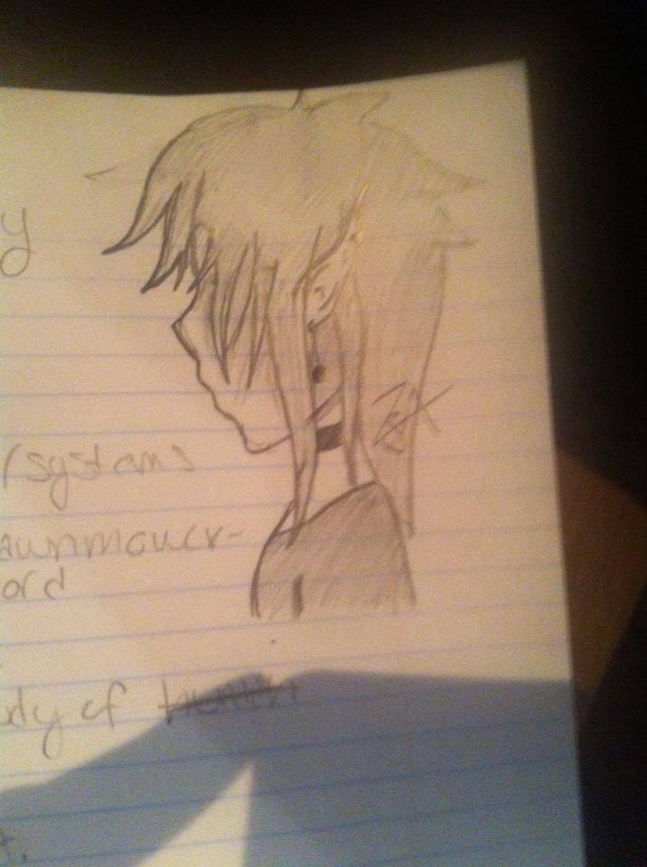 Side View Doodle by LexineMynx on DeviantArt