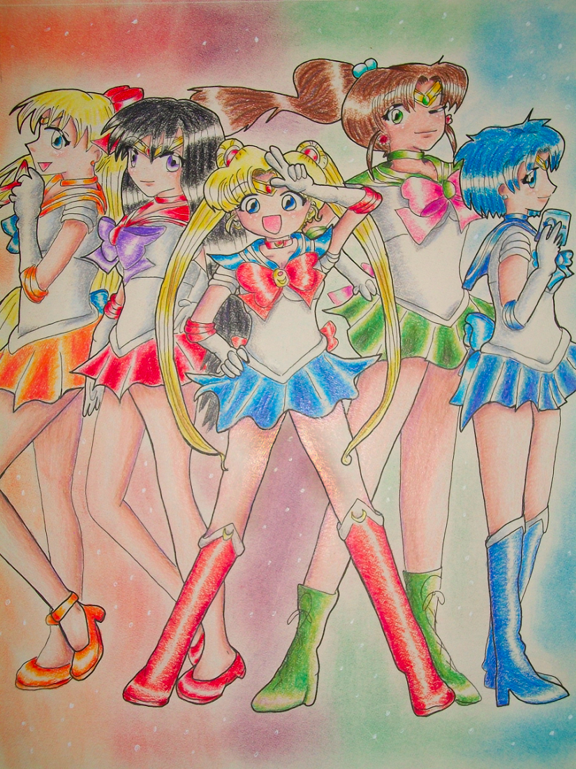 Five senshi