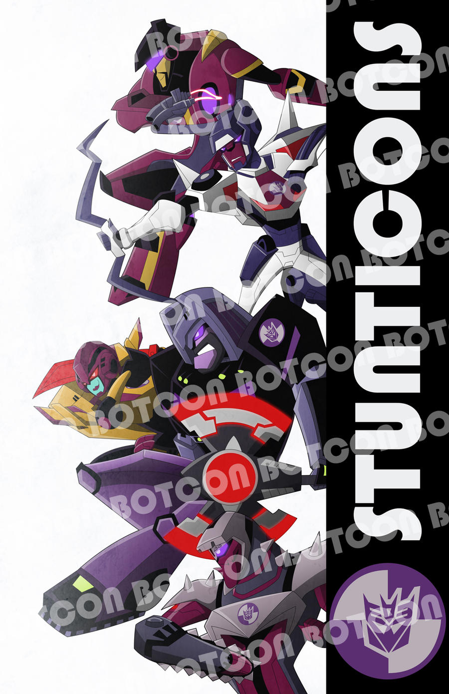 Botcon Stunticon Poster