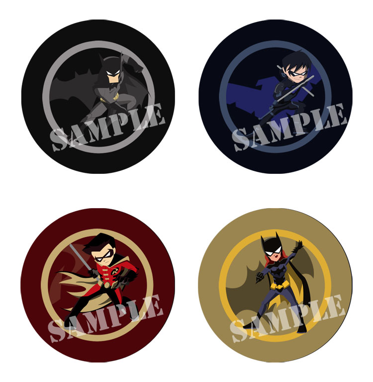 Batfamily Pins