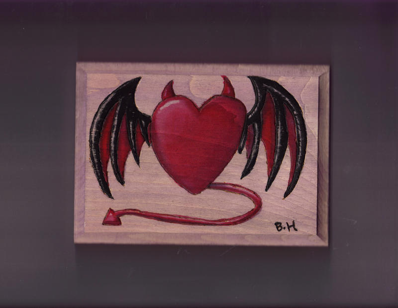Wood Burning Heart With Wings By Darkangel08 On Deviantart Wood Burning Heart With Wings By Darkangel08 On Deviantart