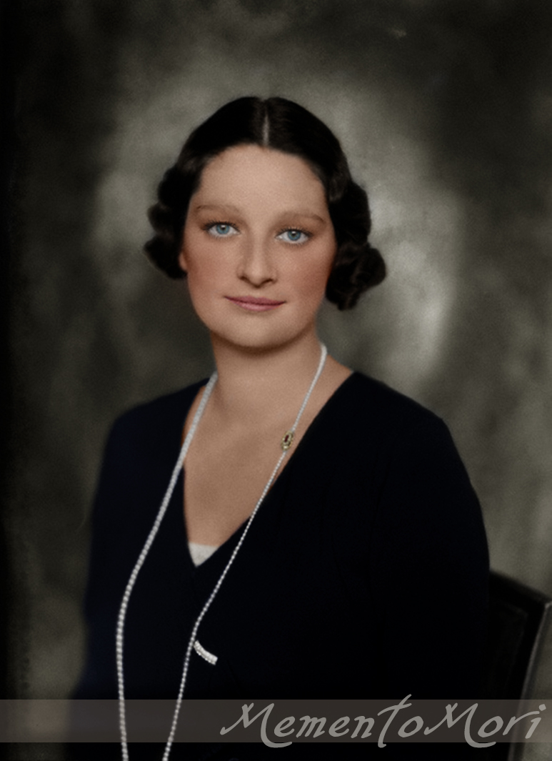 Queen Astrid of Belgium. 1934