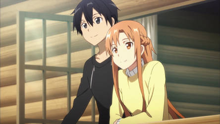 kirito x Asuna  sao episode 11