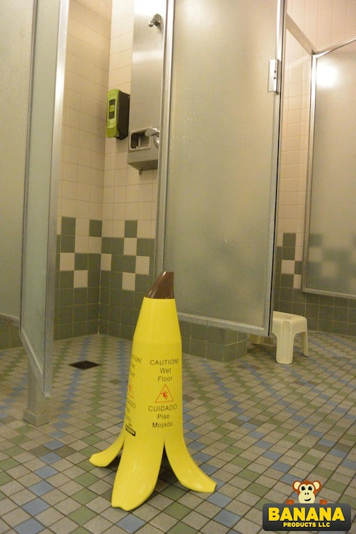 Banana Peel Wet Floor Sign By Bananaproducts On Deviantart
