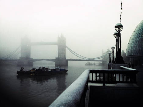 Winter at Tower Bridge, London