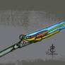 Fantasy Futuristic Sword
