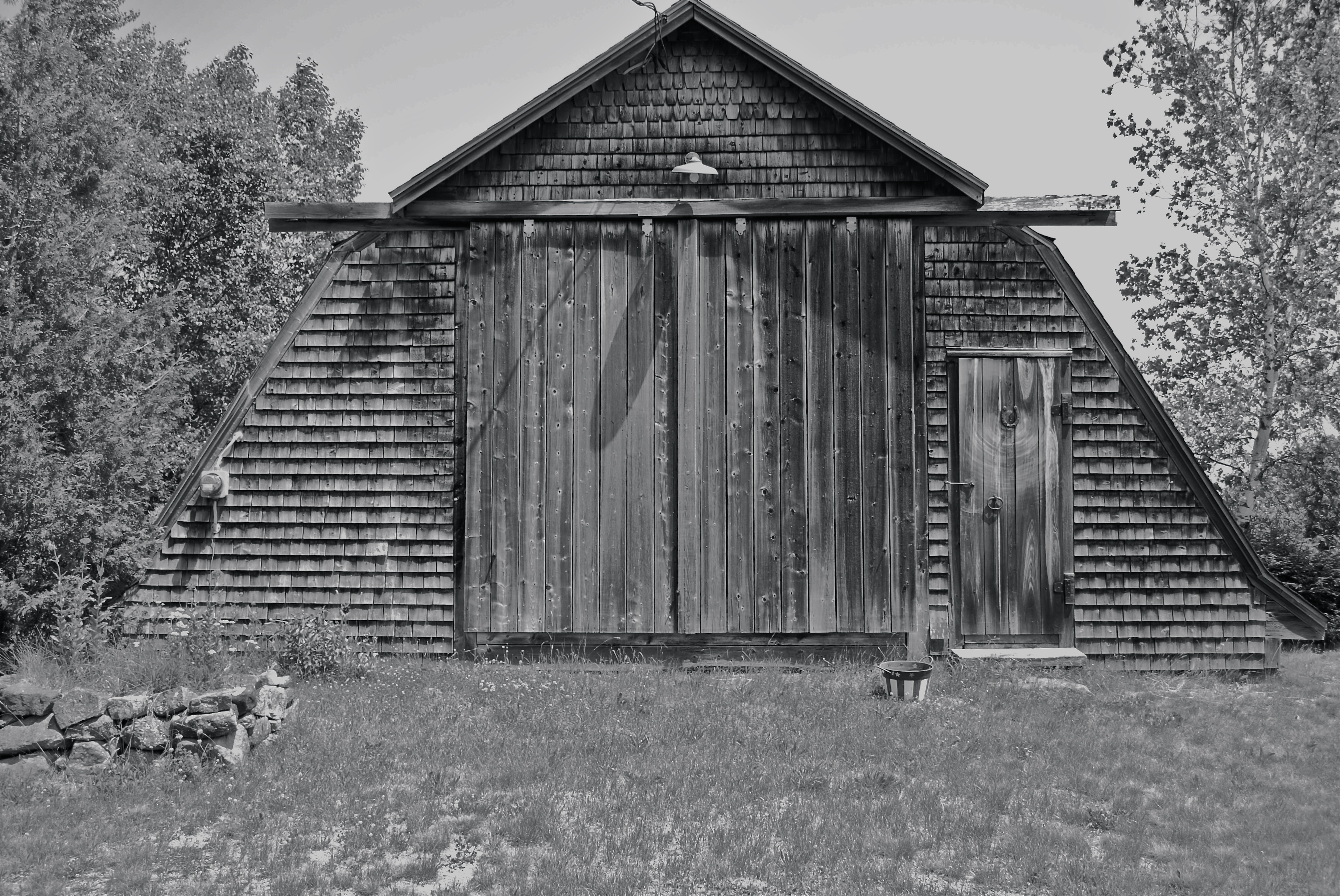 Old Barn in Red Beach, Maine