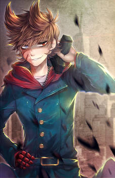 .:Fanart:. Eddsworld - Don't Mess With Me