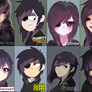 (+Speedpaint) 20 Art Style Challenge Part 1