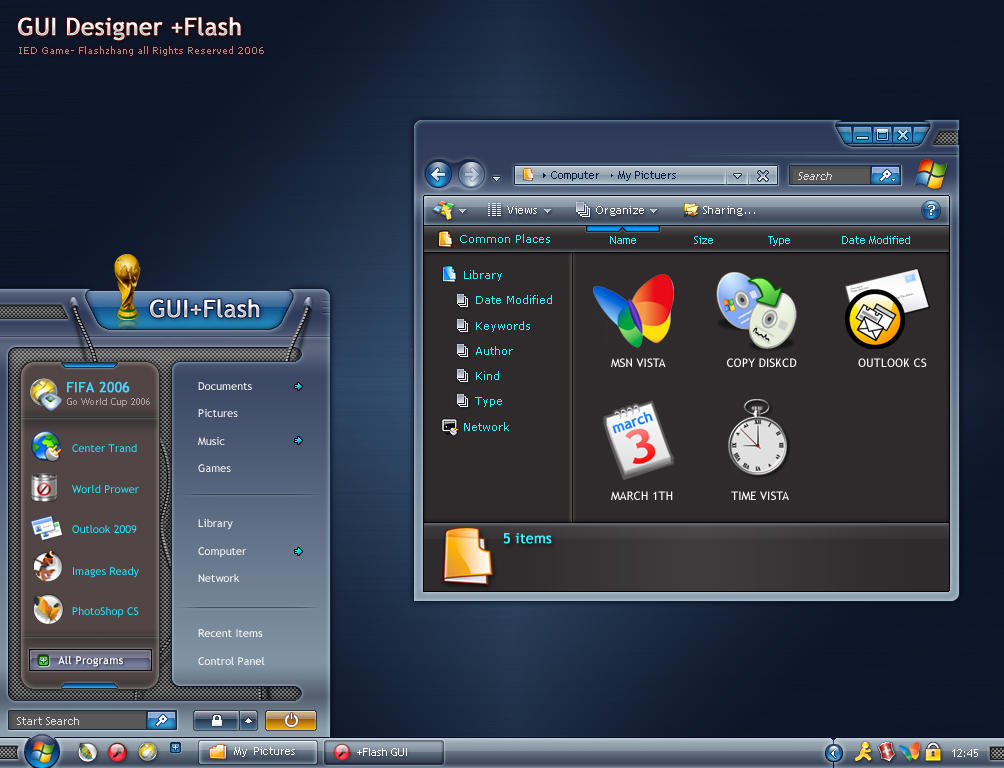 +Flash GUI by Flashgui on DeviantArt