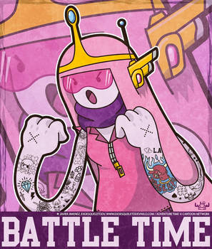 Princess Bubblegum's Battle Time
