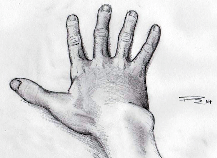 My hand