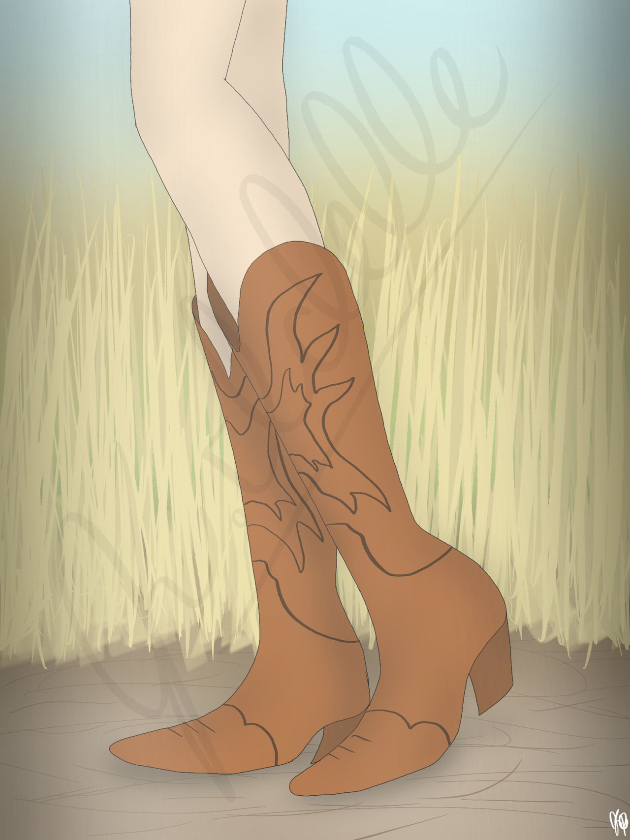 Boot Base Deviantart Cowgirl Boots by K-Idelle on DeviantArt