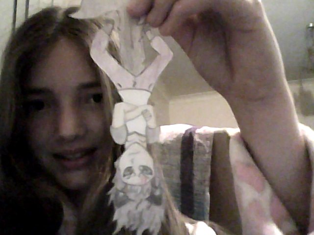 My hand drawn paper child~!