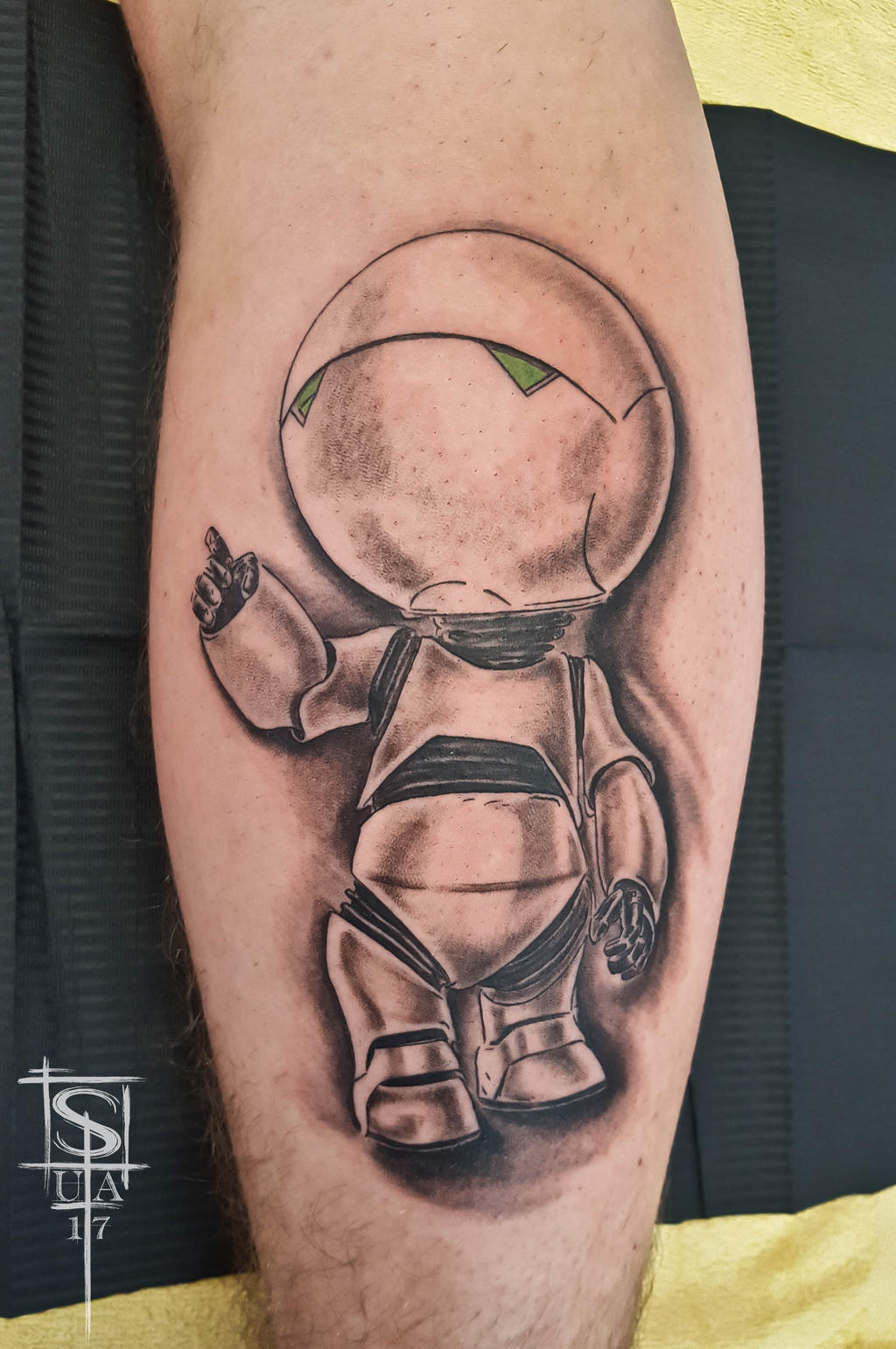 The Hitchhiker's Guide to the Galaxy Marvin by UnleashedArtTattoo on